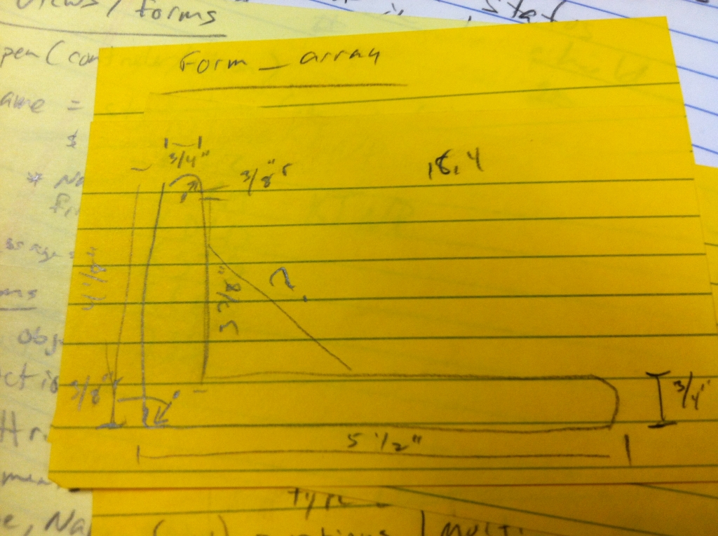 control lever plans